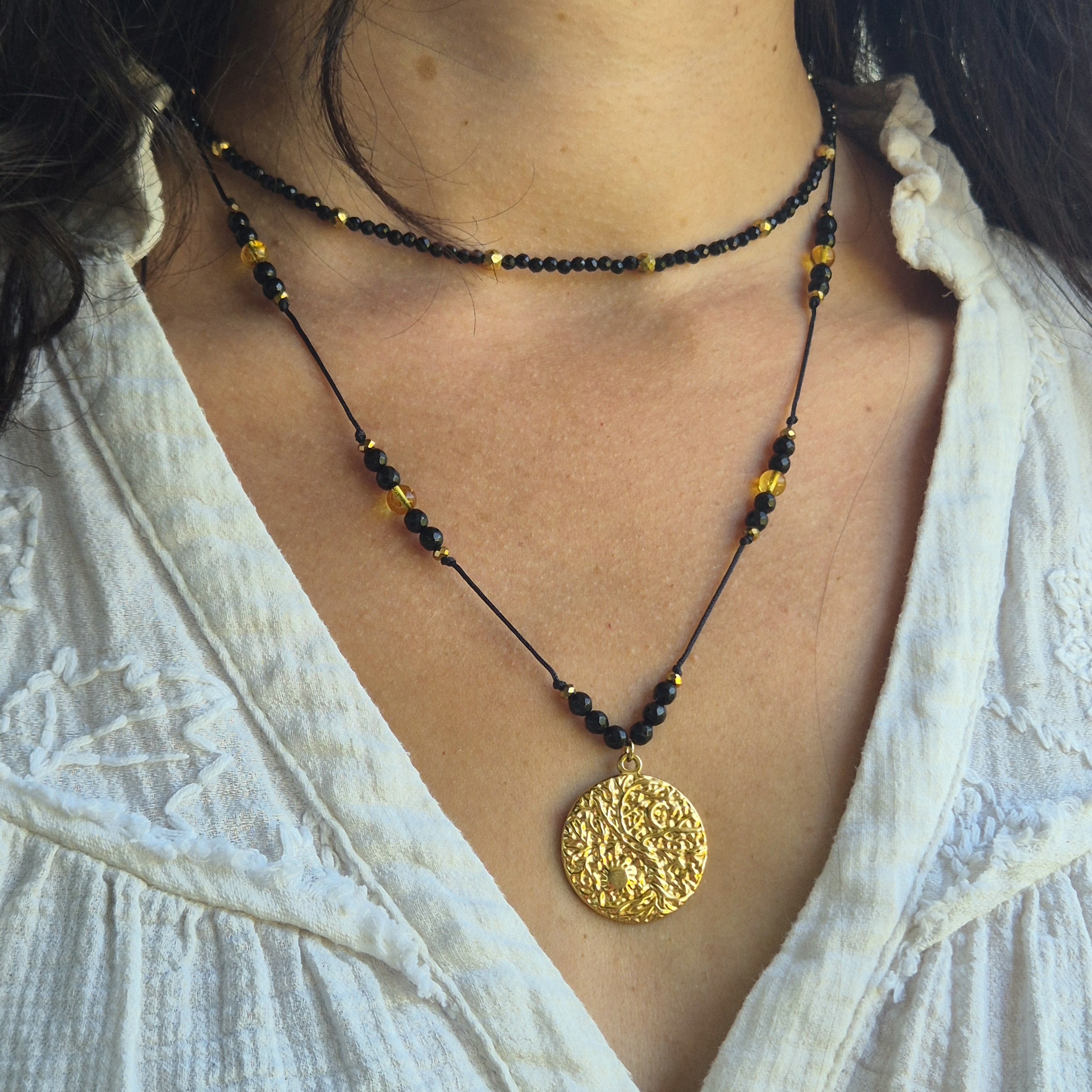 Dzień i noc · Turmalin, bursztyn i hematyt — miniatura 5
